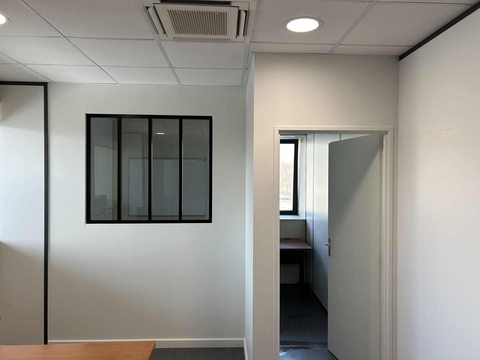 Faux plafond & verrière