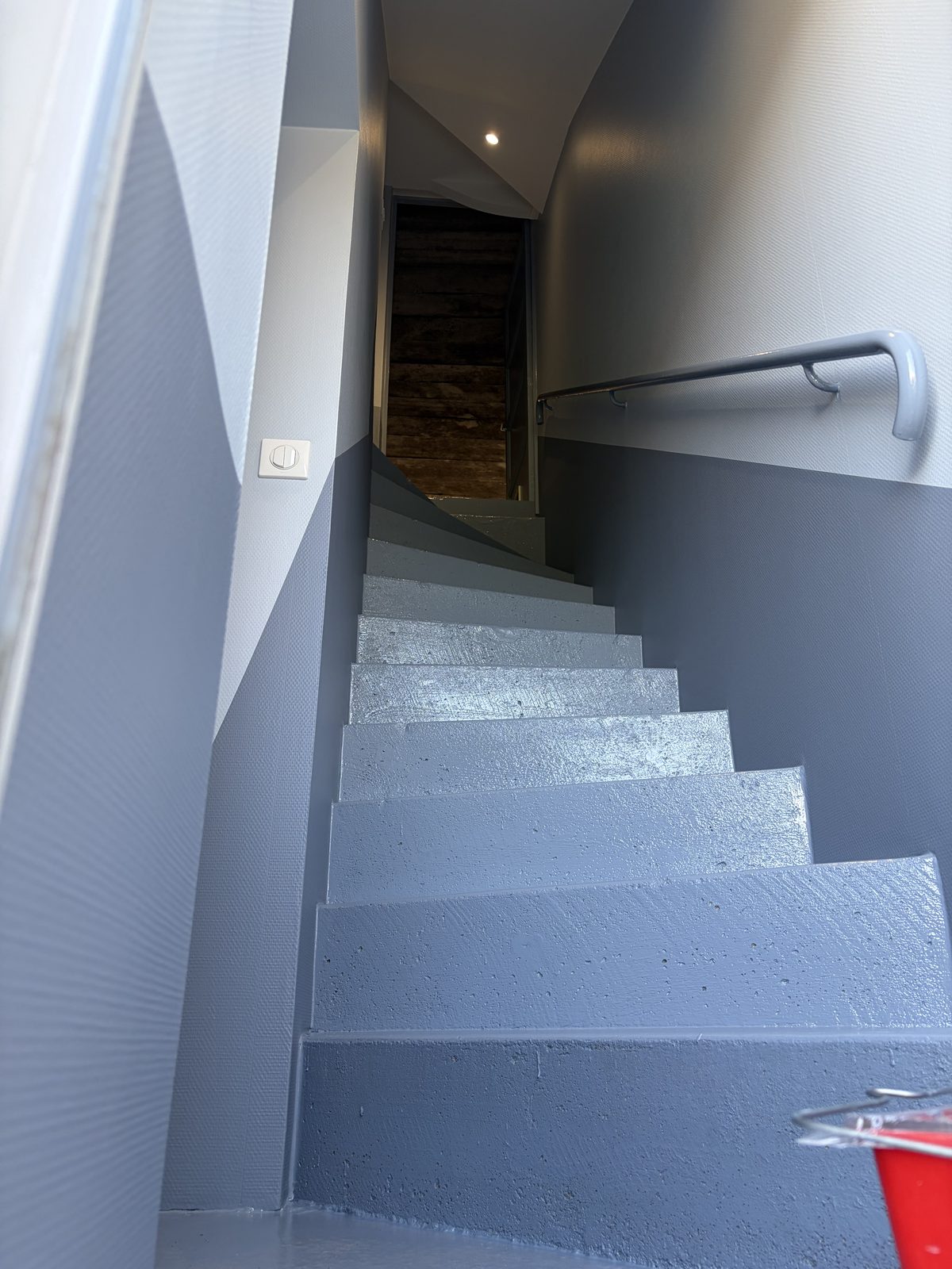 Escalier & peinture